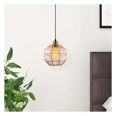 Opviq Chandelier Safderun - 401-S Copper