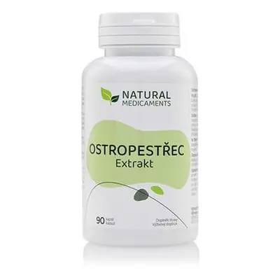 Natural Medicaments Ostropestřec Extrakt 90 kapslí