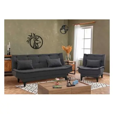 Atelier del Sofa Sofa-Bed Set Santo-S-1053 - Anthracite