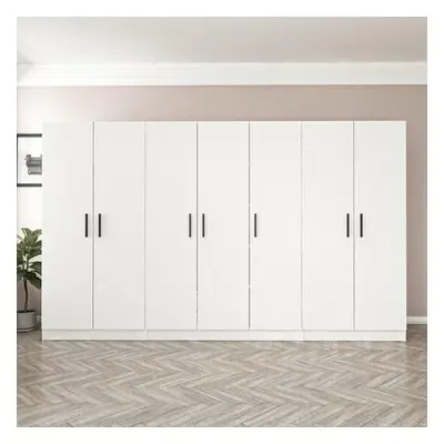 Hanah Home Wardrobe Kale - 2219 White