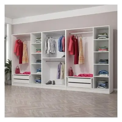 Hanah Home Wardrobe Kale - 5038 White