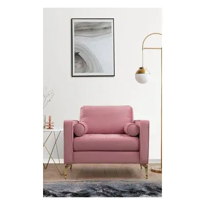 Atelier del Sofa Wing Chair Rome - Rose Dusty Rose