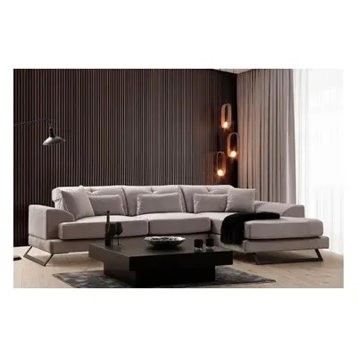 Atelier del Sofa Corner Sofa Frido Right (L3+Chl) Light Grey