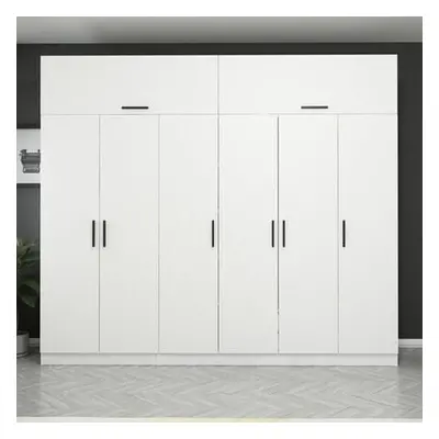 Hanah Home Wardrobe Kale - 3931 White