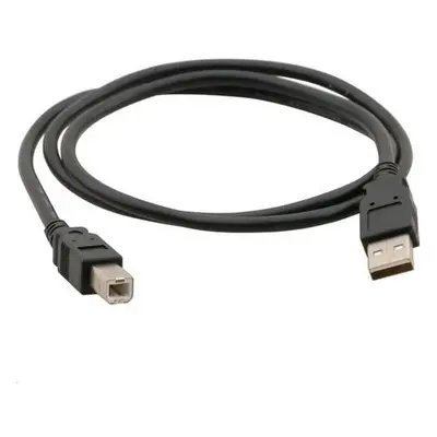 C-TECH USB A-B 1,8m 2.0, černý