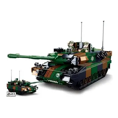 Sluban Model Bricks M38-B0839 Německý bitevní tank Leopard 2A5