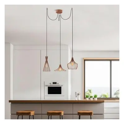 Opviq Chandelier Mezopotamya - N-1292 Copper