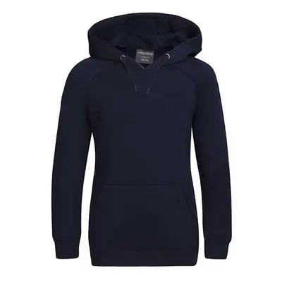 PROGRESS ORIGINAL FUN HOODY JR dětská mikina 152/1 tm.modrá, Tmavě