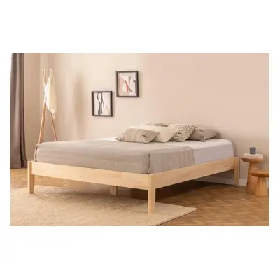 Hanah Home Double Bedstead Galaksi 140 - Natural