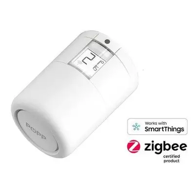 Zigbee radiátorová hlavice - POPP Smart Thermostat (Zigbee) (701721)