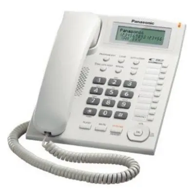 Panasonic KX-TS880FXW - jednolinkový telefon, bílý, TFFSPATS880FXW