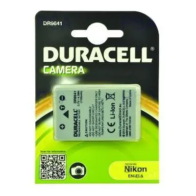 DURACELL Baterie - DR9641 pro Nikon EN-EL5, šedá, 1150 mAh, 3.7V