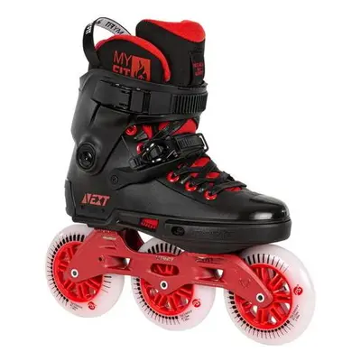 Powerslide Kolečkové brusle Next Black Red 110 Trinity, 36-37, 3x, 110