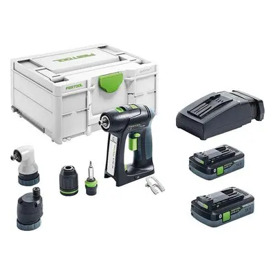 FESTOOL 577617 Akušroubovák 18V 4,0Ah Li-ion C 18 HPC 4,0 I-Set