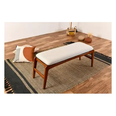 Hanah Home Bench Touch Bench WalnutCream