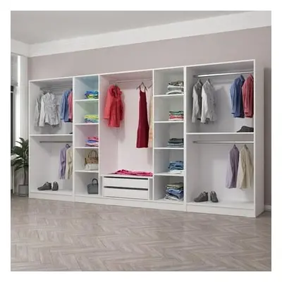 Hanah Home Wardrobe Kale - 5037 White