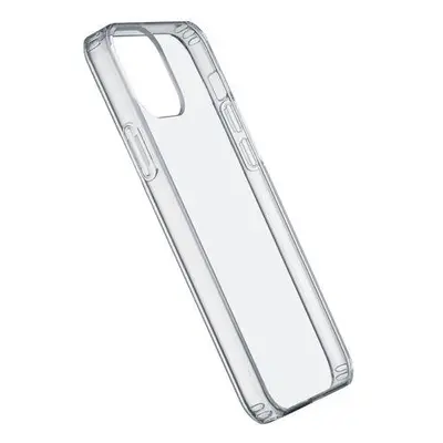 Zadní kryt s ochranným rámečkem Cellularline Clear Duo pro iPhone 12 Pro Max, transparentní