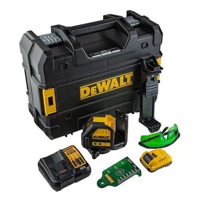 DEWALT DCE088D1G Aku laser linkový 10,8V 1x2,0Ah 3x zelený paprsek