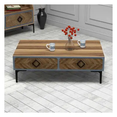 Hanah Home Coffee Table Samba - Blue WalnutBlue