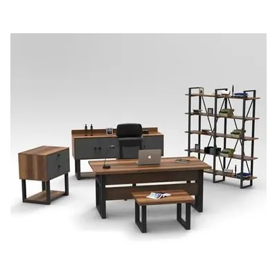 Hanah Home Office Furniture Set MN10-BA BaroqueAnthracite