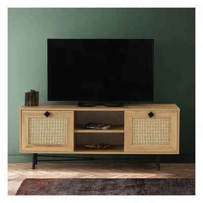 Hanah Home TV Stand Begonya 140 OakBlack