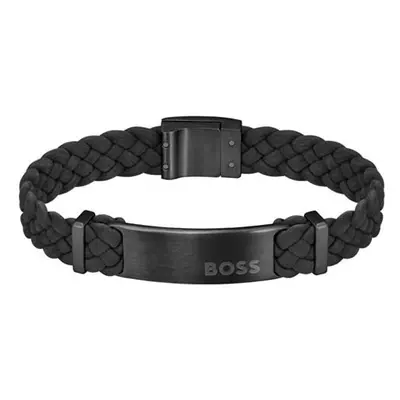 Hugo Boss Fashion pánský semišový náramek Dylan 1580608 17,5 cm