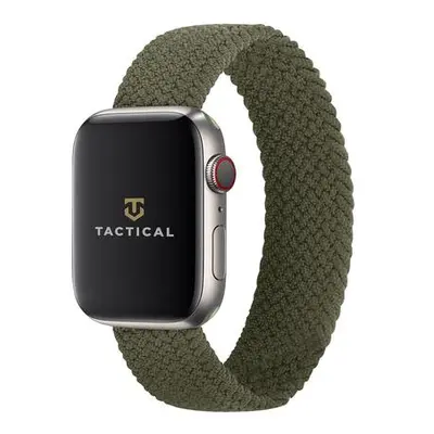 Tactical 751 Pletený Převlékací Řemínek pro iWatch 1/2/3/4/5/6/SE 38/40mm vel. L Green