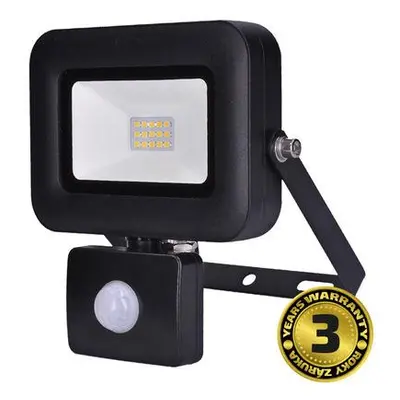 Solight WM-10WS-L LED reflektor PRO se senzorem, 10W, 920lm, 5000K, IP44