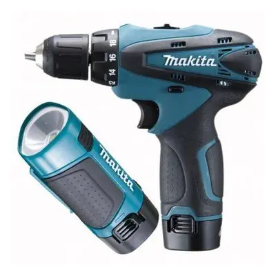 MAKITA DF330DWLE Aku vrtačka 10,8V 2x1,3Ah lampa