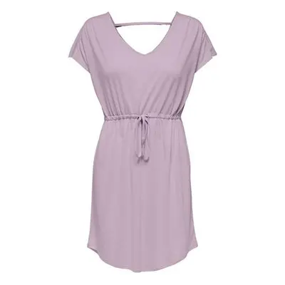 Jacqueline de Yong Dámské šaty JDYDALILA Regular Fit 15257679 Lavender Frost XS