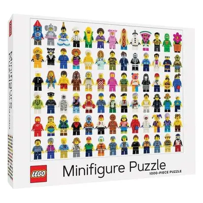 CHRONICLE BOOKS Puzzle LEGO® Minifigurky 1000 dílků