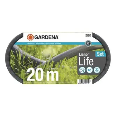 Gardena 18450-20 textilní hadice Liano Life 20 m – sada