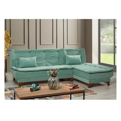 Atelier del Sofa Corner Sofa-Bed Kelebek Corner Right - Sea Green