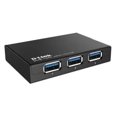 D-Link DUB-1340 4-Port Superspeed USB 3.0 HUB, DUB-1340/E