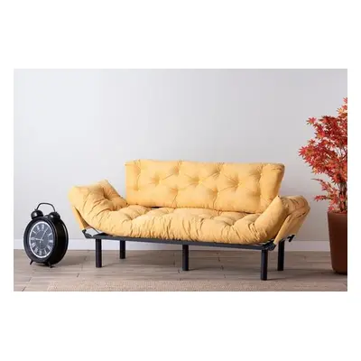 Atelier del Sofa 3-Seat Sofa-Bed Nitta Triple - Mustard