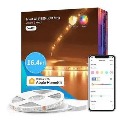 Chytrý LED pásek Wi-FI s RGBWW Meross MSL320 (5 metrů) HomeKit