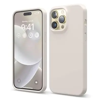 ELAGO silikonový kryt pro iPhone 14 Pro Max šedý