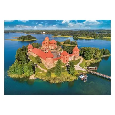 TREFL Puzzle Hrad Trakai, Litva 1000 dílků