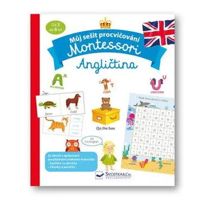 Můj sešit procvičování Montessori Angličtina