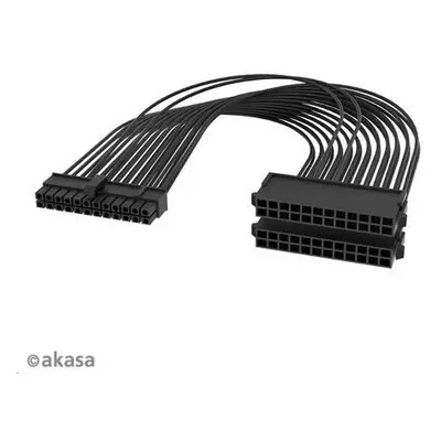 AKASA ATX 24P Male to Dual ATX 24P Female - 2 Pack - AK-CBPW25-KT02