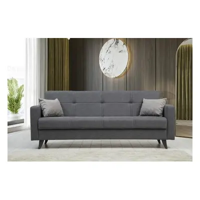 Atelier del Sofa 3-Seat Sofa-Bed Polya - Dark Grey