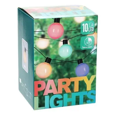 PROGARDEN Světelný řetěz venkovní LED PARTY 10 žárovek barevná KO-XX8115810