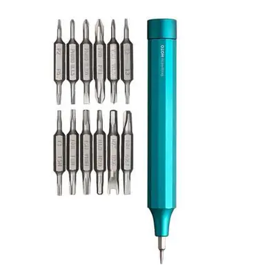 Precision Screwdriver HOTO QWLSD004, 24 in 1, Green (6974370800338)