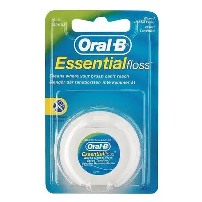 Oral-B Essential Floss voskovaná mentolová nit 50 m