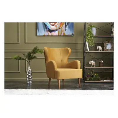 Atelier del Sofa Wing Chair Karina - Gold