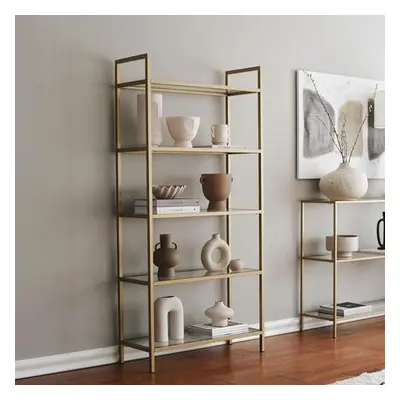 Hanah Home Bookshelf K101 Gold