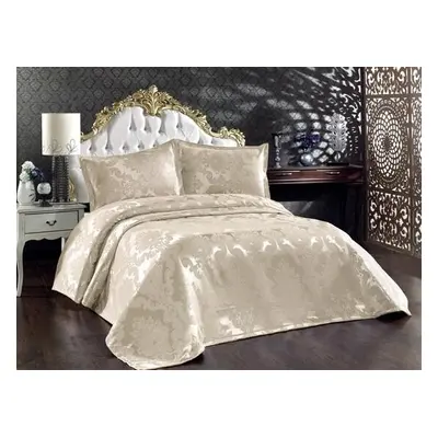 L'essentiel Maison Double Bedspread Set Beste - Cappuccino