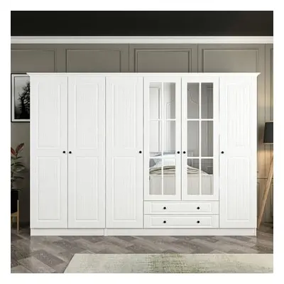 Hanah Home Wardrobe Kale - 4783 White