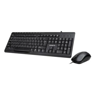 Gigabyte KM6300M Wired combo set keyboard US + mouse (up to 1000dpi), KM6300