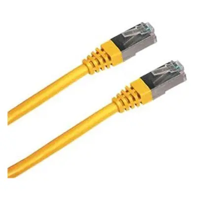 Patchkabel S/FTP,Cat6,2xRJ45, 5m žlutý